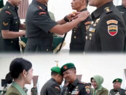 Danrem 022/PT Pimpin Serah Terima Jabatan Dandim 0209/Labuhan Batu