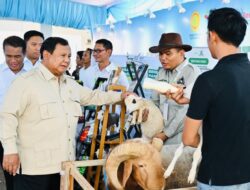 Presiden Prabowo Tinjau Hilirisasi dan Teknologi Pertanian Modern pada Panen Raya di Karawang