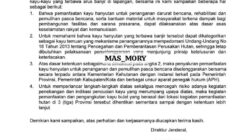 Kementerian LHK Keluarkan Surat Pascabencana, Bupati Aceh Tamiang : Kayu Sisa Banjir Bisa Bermanfaat Secara Legal Oleh Masyarakat