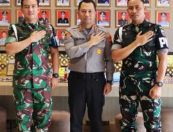 Perkuat Soliditas, Kapolrestabes Terima Kunjungan Dandenpom 1/5 Medan
