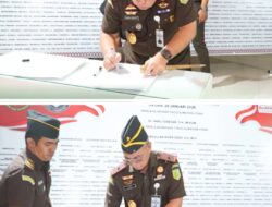 Pencanangan Zona Integritas Menuju Birokrasi WBBM, Dr. Harli Siregar : Wilayah Bersih Kolusi, Korupsi dan Nepotisme 