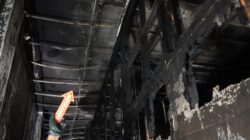 Tim Inafis Polres Tapteng Selidiki Penyebab Kebakaran Homestay di Pandan