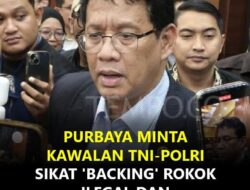 Menkeu Purbaya Minta Kawal TNI dan Polri Sikat Backing Pengusaha Rokok Ilegal dan Pengemplang Pajak