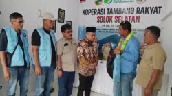 Sah!!! Koperasi Tambang Rakyat di Solok Selatan Berdiri