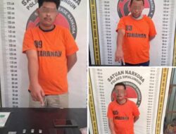 Polres Simalungun Amankan Tiga Tersangka Terduga Pengedar Narkoba