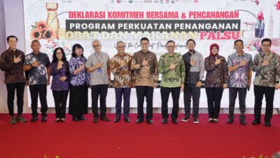 DJKI dan BPOM Komitmen Basmi Obat dan Makanan Palsu