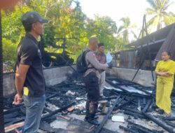 Cekcok Dengan Istri, Suami Nekad Bakar Rumah Sendiri