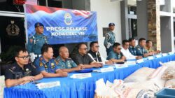 TNI AL Gagalkan Penyelundupan Barang Ilegal Senilai Rp.1,069 Miliar