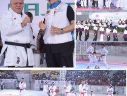 Kejuaraan Karate Kajati Sumut Cup II Resmi di Buka, Kajari Harli Siregar : Junjung Sportifitas