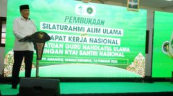 Menko Djamari Chaniago Hadiri Rakernas PERGUNU dan JKSN di Surabaya 