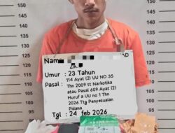 Satres Narkoba Polres Labuhanbatu Ungkap Peredaran Sabu 1 Kilogram di Bilah Hulu