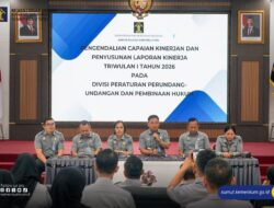 Divisi P3H Kanwil Kemenkum Sumut Gelar Rapat Pengendalian dan Penyusunan Laporan Kinerja