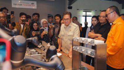 Mendag Kunjungi SMK Wisudha Karya Kudus