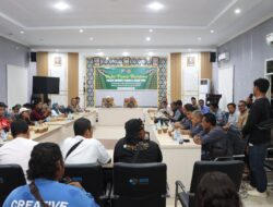 Silaturahmi Polres Tapteng dan Insan Pers Wujudkan Kamtibmas Kondusif