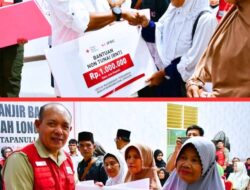 PMI Salurkan Rp.1,32 Miliar Ke Korban Bencana Alam Tapanuli Tengah