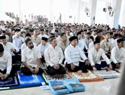 Presiden Prabowo Sholat dan Silaturrahmi Bersama Masyarakat Aceh Tamiang