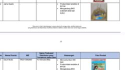 Klik Link Lampiran, 41 Obat Bahan Alam Produk Berbahaya Dilarang BPOM