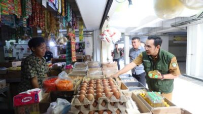 Tim Terpadu Kota Tangerang Pantau Harga Pangan di Pasar Anyar