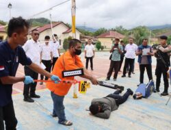 Polres Tapanuli Tengah Gelar Rekonstruksi Pembunuhan di Desa Hudopa Nauli