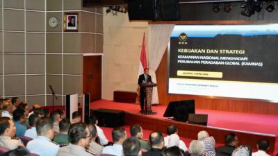 Wamenko Polkam Tekankan Ketahanan Nasional Hadapi Perubahan Global di Lemhannas RI