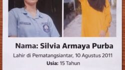 Pelajar 15 Tahun Hilang Sejak Pamit Sekolah, Polres Simalungun : Bantu Temukan Silvia
