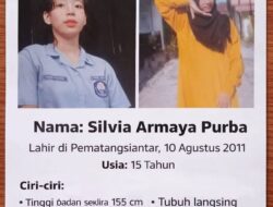 Pelajar 15 Tahun Hilang Sejak Pamit Sekolah, Polres Simalungun : Bantu Temukan Silvia