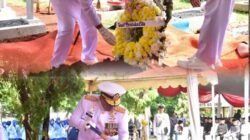 Pangkormar Pimpin Upacara Pemakaman Militer Alamrhum Letjen TNI Mar (Purn) Suharti di TMPN Kalibata 