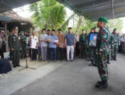 Kodim 0731/Kulon Progo Pemakaman Secara Militer Almarhum Kopka Priyana