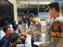Polres Tapteng Redam Potensi Tawuran Remaja di Rusunawa Pandan