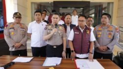 Konferensi Pers Pengungkapan Kasus Begal Sadis di Marelan – Belawan, 1 Pelaku DPO