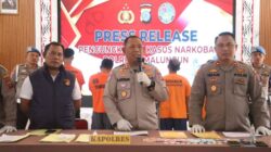 Press Reales Kwartal – I, Polres Simalungun Ungkap 74 Kasus 91 Tersangka