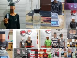 Tim Gabungan Polrestabes Medan Ungkap Kasus Peredaran Narkoba di Sejumlah Titik Rawan