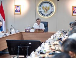 Luhut Binsar Panjaitan Terima Kunjungan OJK
