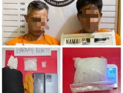 Dedi dan Dani Jadi “Pengedar Sabu” di Labura di Tangkap Polisi