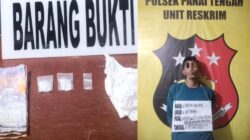 Ipul di Tangkap Polisi Bawa Sabu di Kebun Rambutan 