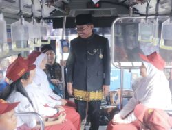 Gratis, Pelajar di Kota Tangerang Naik Bus Tayo dan Si Benteng