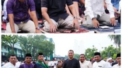 Pangdam I/BB Gelar Sholat Idul Adha dan Serahkan 8 Ekor Hewan Kurban di Makodam