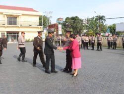 Momen Hari Pancasila 2026, Kenaikan Pangkat Personel Polres Tanjung Balai Dari AIPTU Ke IPDA