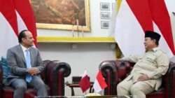 Presiden Prabowo Terima Kunjungan Wakil Perdana Menteri Qatar Sheikh Saoud