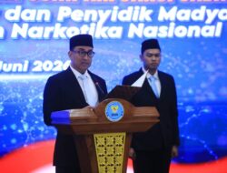 BNN-RI Lantik Pejabat Administrator dan Penyidik Madya