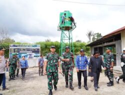 Pangdam I/BB Tinjau Sumur Bor dan Rehab Gereja Program Karya Bakti di Toba