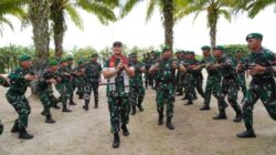 Pangdam I/BB Kunjungi Kipan-A Yonif 125/SMB, Perkuat Moril dan Soliditas Prajurit
