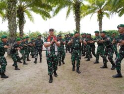 Pangdam I/BB Kunjungi Kipan-A Yonif 125/SMB, Perkuat Moril dan Soliditas Prajurit