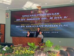 Tingkatkan Keahlian Penegakan Hukum KI, DJKI Gelar Diklat Pembentukan PPNS
