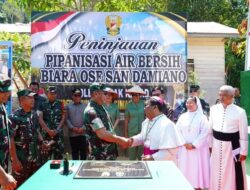 Pangdam I/BB Dampingi Kasad Resmikan Pipanisasi Air Bersih dan Reboisasi di Tapteng