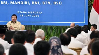Presiden Prabowo : Himbara Motor Ekonomi Nasional dengan Kapitalisasi Rp1.100 Triliun