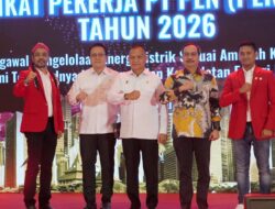 Rakernas Serikat Pekerja PLN, Wamenko Polkam Tegaskan Peran Strategis PLN Dalam Bela Negara