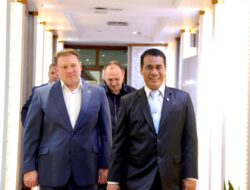Mentan Amran Sambut Hangat Putra Presiden Belarus, Perkuat Hubungan Strategis