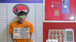 Bawa Puluhan “Pil Ekstasi”, Warga Pulo Padang di Tangkap Polisi