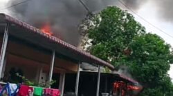Satu Unit Rumah di Kota Rantauprapat Terbakar